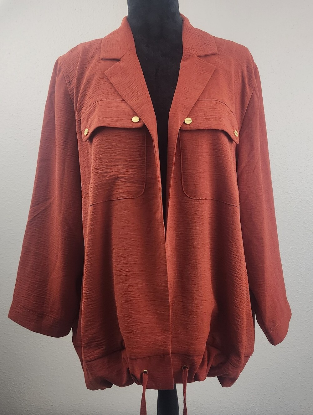 NYCC Rust Red Utility Jacket